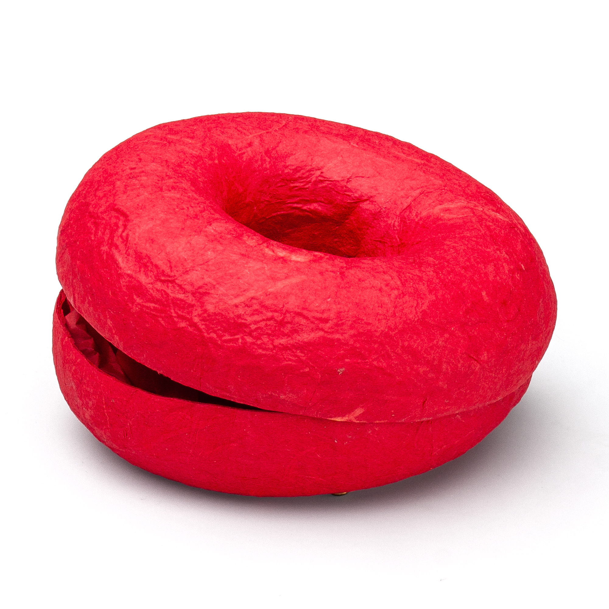 Donut small, 100 mm, red
