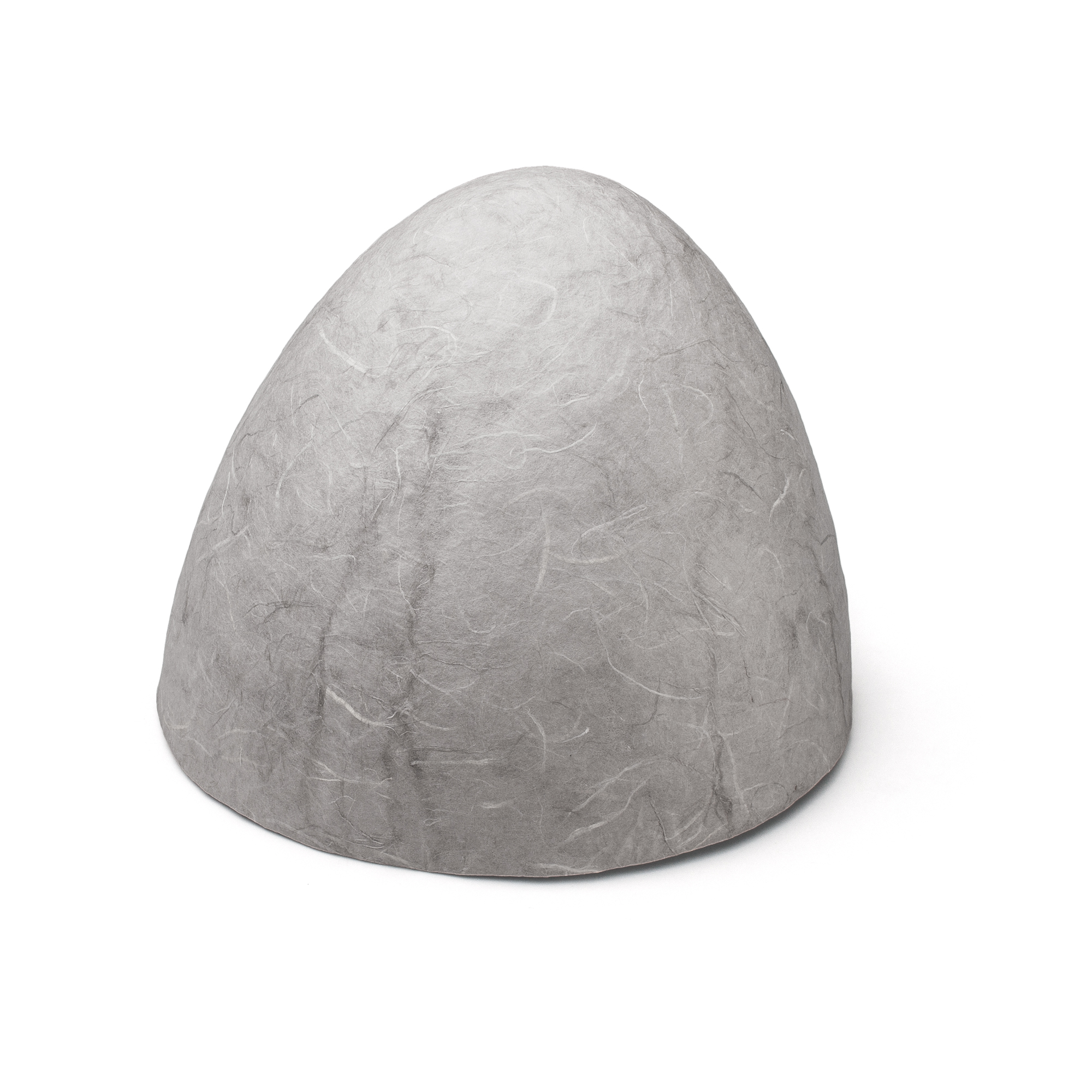 Egg bust, 180 x H 150 mm, grey
