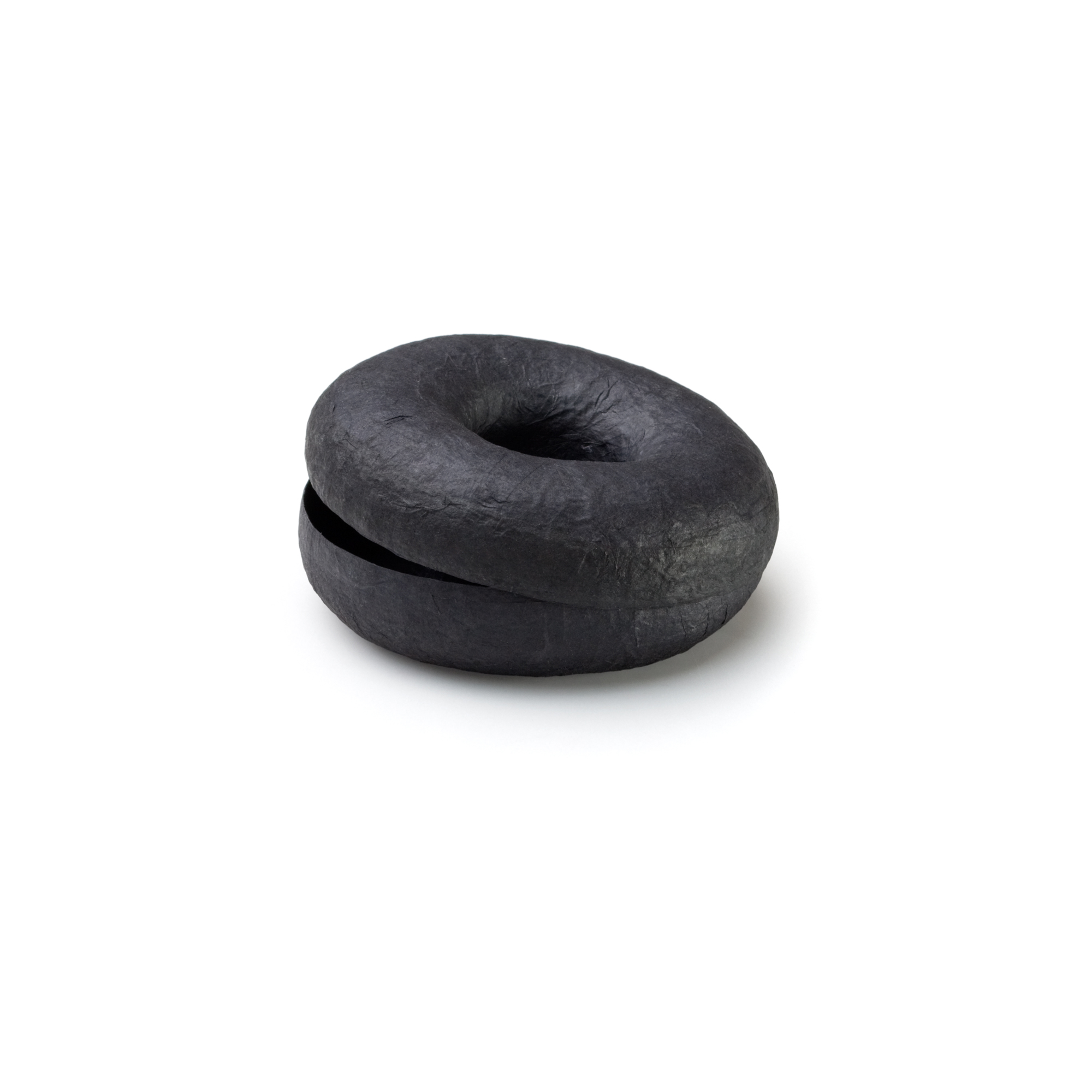 Donut klein, 100 mm, schwarz