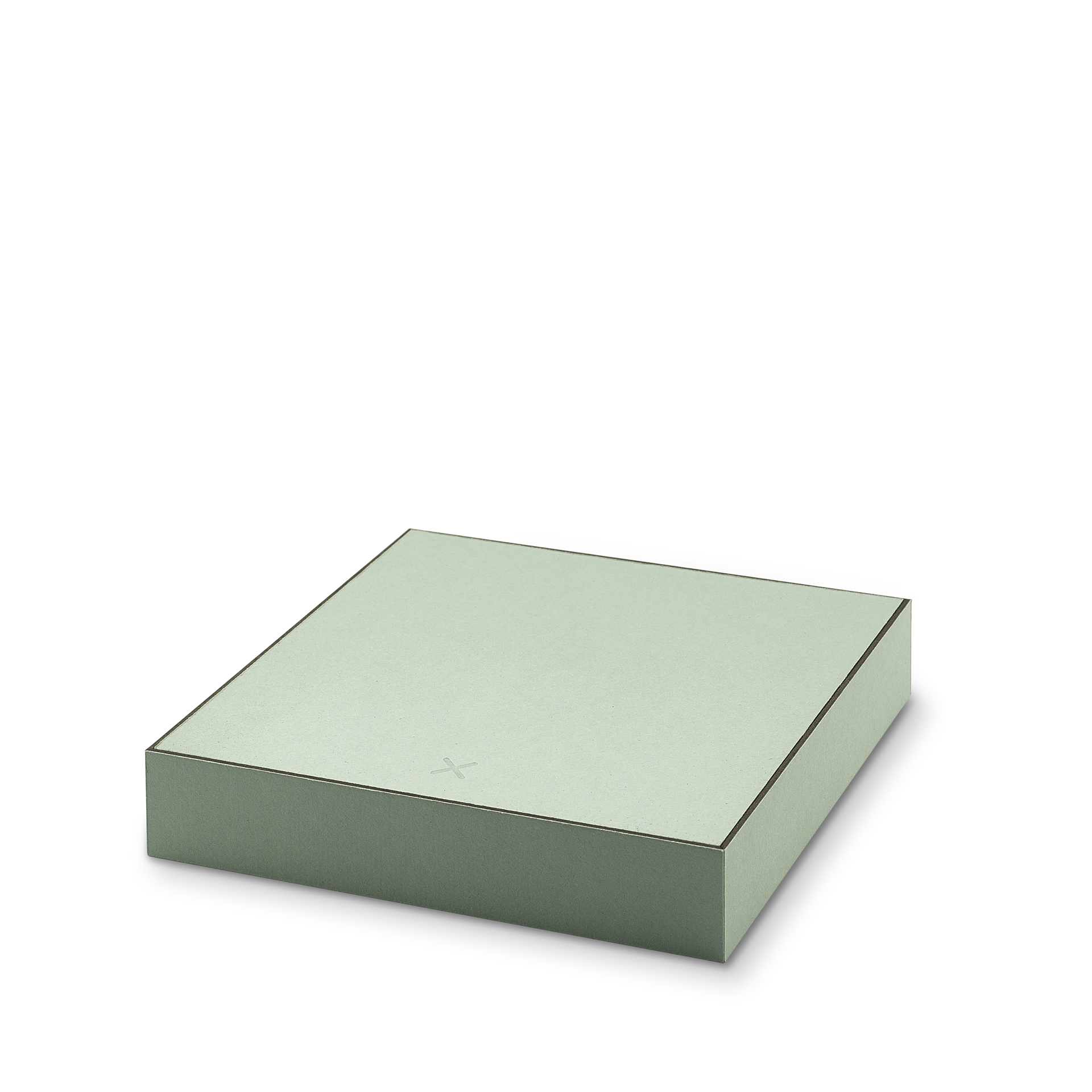Flipbox Kette 167 x 167 x 30 mm, graugrün